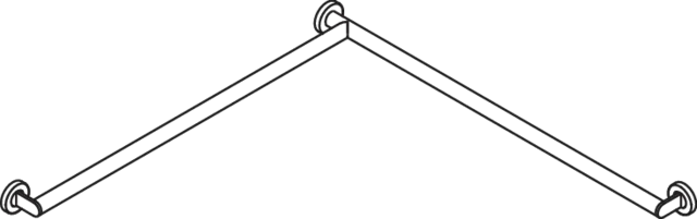 Dusch-, WannenhandlaufEdelstahl, pulverbeschichtet, waagerechte Längen 947 mm, 70 mm tief, Stangendurchmesser 32 mm, Ausführung links, in Farbe DC (Schwarz tiefmatt) Dusch-, WannenhandlaufEdelstahl, pulverbeschichtet, waagerechte Längen 947 mm, 70 mm tief, Stangendurchmesser 32 mm, Ausführung links, in Farbe DC (Schwarz tiefmatt)