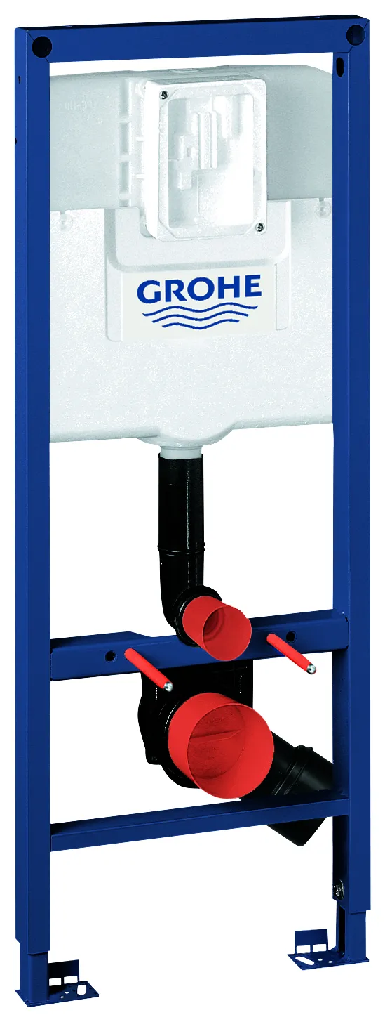 Grohe WC-Element Rapid SL, 6 l Spülkasten, behindertengerecht, für 70 cm Ausladung, 1,13 m x 0,42 m