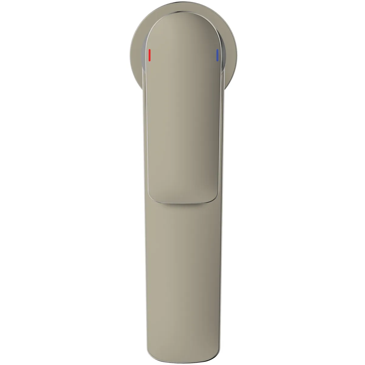 Waschtischarmatur Connect Air, Grande Slim, ohne Ablaufgarnitur, Ausladung 125mm, Brushed Gold