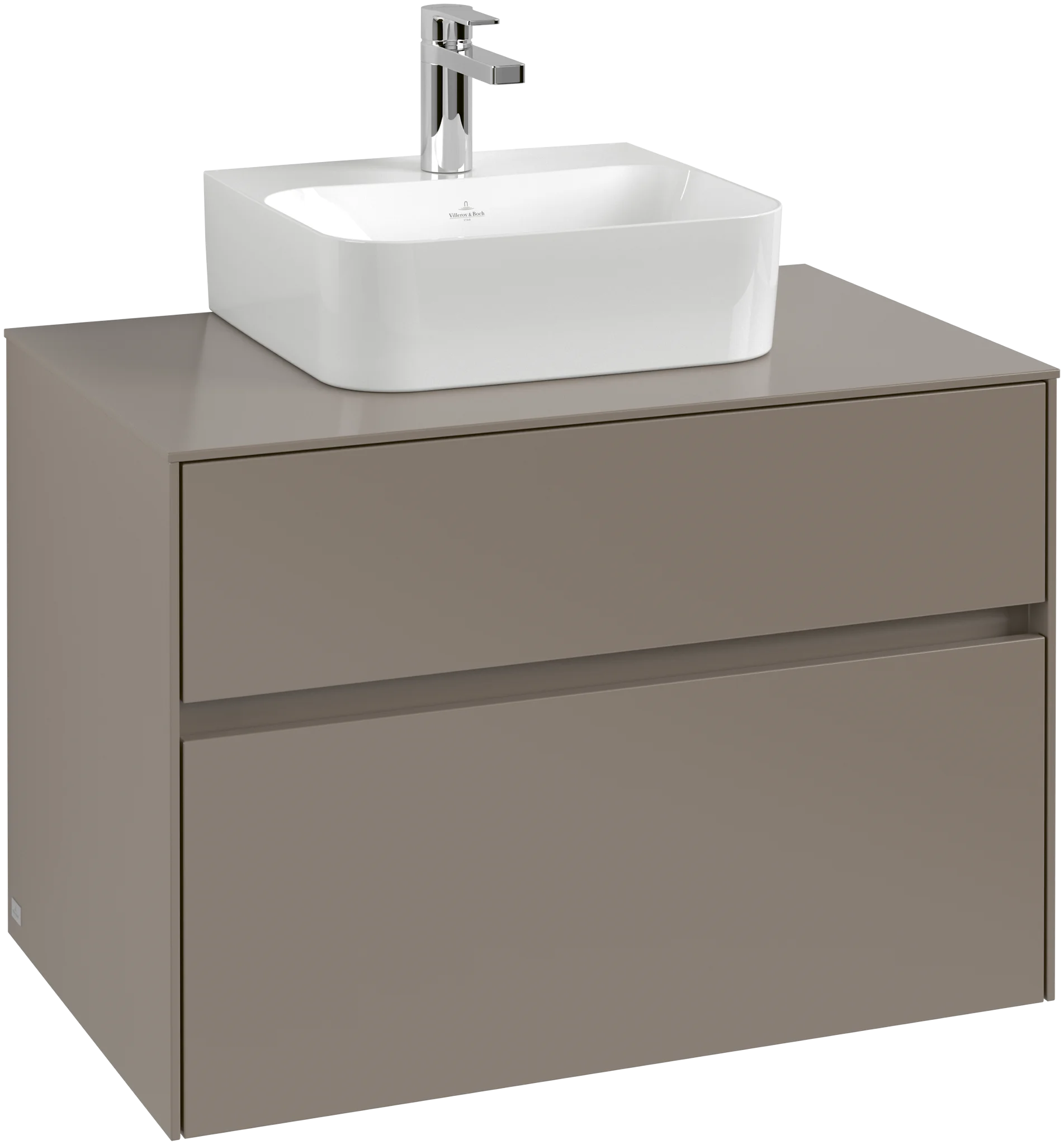 Villeroy & Boch Waschtischunterschrank „Collaro“ 800 × 548 × 500 mm White Oak, ohne Beleuchtung, für Becken mittig Villeroy & Boch Waschtischunterschrank „Collaro“ 800 × 548 × 500 mm White Oak, ohne Beleuchtung, für Becken mittig