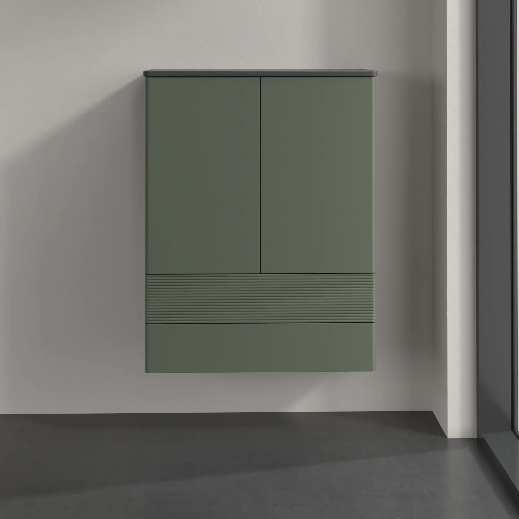 Villeroy & Boch Highboard Antao K47100 - Eckig, Leaf Green Matt Lacquer, 814x356 mm, Höhe 1039 mm
