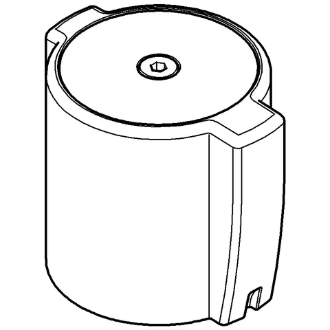 Aquadimmergriff 47779, für Grohtherm 2000 Special, chrom Aquadimmergriff 47779, für Grohtherm 2000 Special, chrom