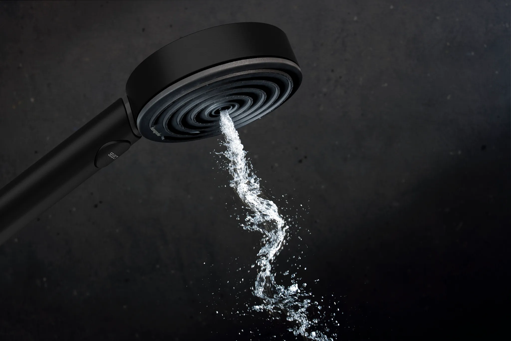 Hansgrohe Pulsify Select S Brausesystem 105 3jet Relaxation EcoSmart mit Ecostat Element und Brausestange 90 cm, Mattschwarz Hansgrohe Pulsify Select S Brausesystem 105 3jet Relaxation EcoSmart mit Ecostat Element und Brausestange 90 cm, Mattschwarz