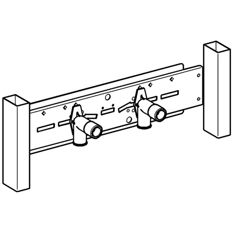 Grohe Rapid SL Halterung für Aufputz-Armaturen 37998 Grohe Rapid SL Halterung für Aufputz-Armaturen 37998