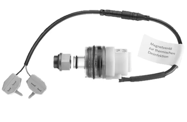 Magnetventil thermische Desinfektion, Monostabil, 12 V