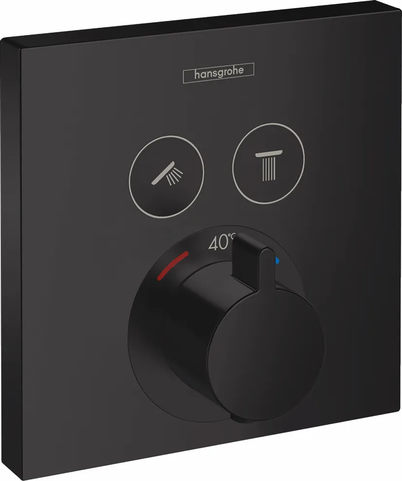 Thermostat Unterputz ShowerSelect Fertigset 2 Verbraucher chrom