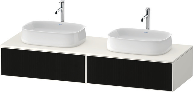 Duravit Waschtischunterschrank wandhängend „Zencha“ 160 × 28,1 × 55 cm