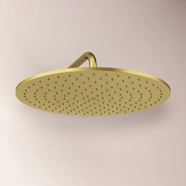 Regenbrause Idealrain, rund Durchmesser: 400mm, Brushed Gold