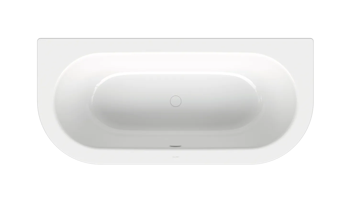 BetteStarlet I Badewanne, oval, weiß, 1750 x 800 mm, Einbau, 2-Sitzer, glasierter Titan-Stahl, 30 mm Randhöhe