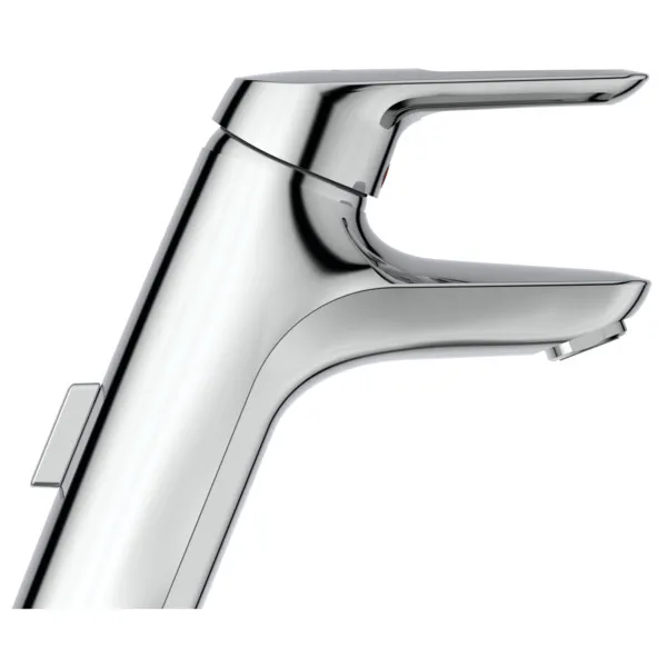 Waschtischarmatur Ceramix Blue, 5 l/min., mit Ablaufgarnitur, Ausladung 135mm, Chrom Waschtischarmatur Ceramix Blue, 5 l/min., mit Ablaufgarnitur, Ausladung 135mm, Chrom