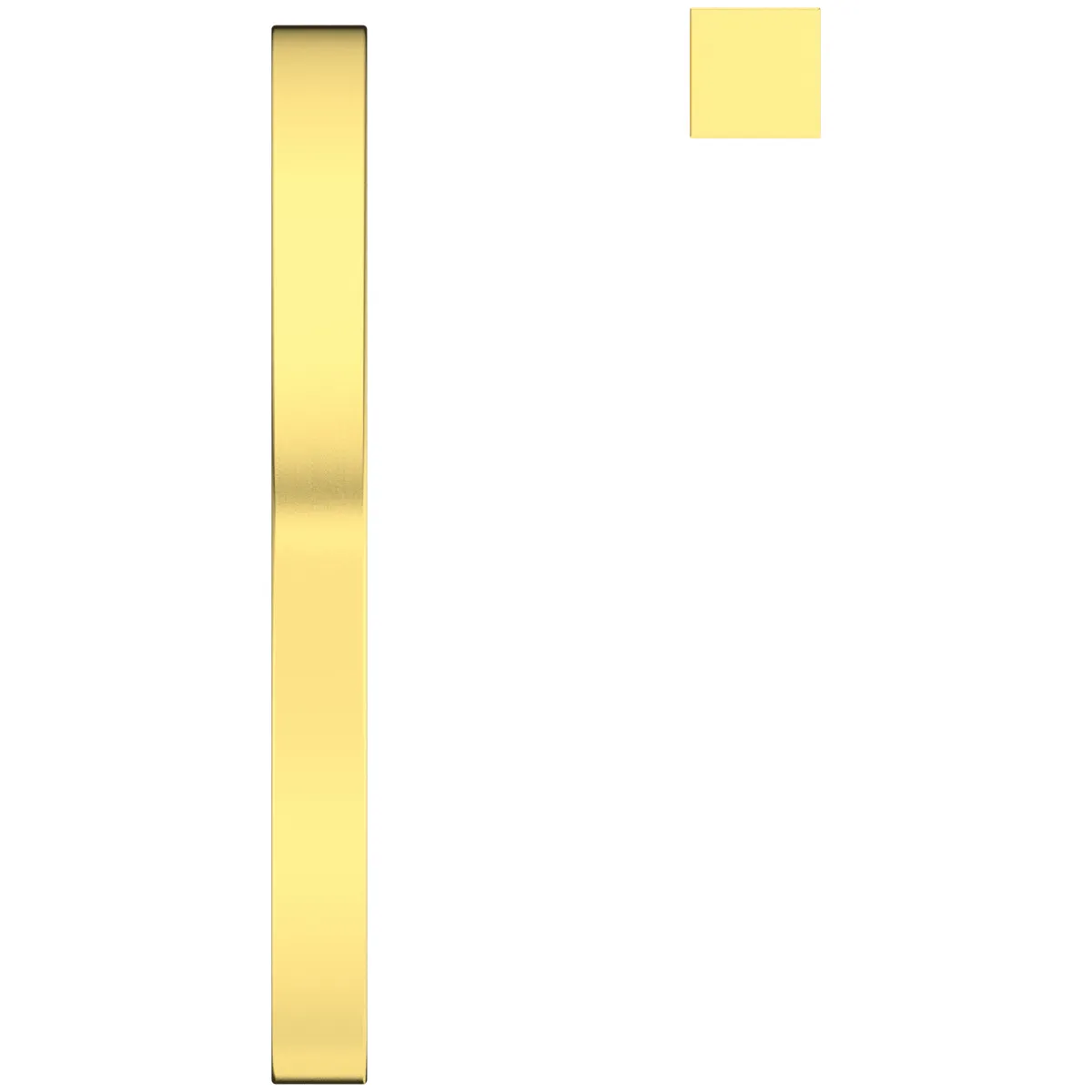 Ideal Standard Waschtischarmatur hoher Auslauf Solos ohne Ablaufgarnitur, eckig Brushed Gold Ideal Standard Waschtischarmatur hoher Auslauf Solos ohne Ablaufgarnitur, eckig Brushed Gold