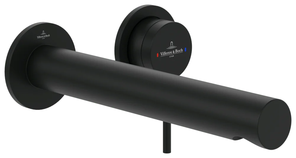 Villeroy & Boch Einhebel-Waschtischarmatur Loop & Friends, 60x225x60 mm, Matt Black Villeroy & Boch Einhebel-Waschtischarmatur Loop & Friends, 60x225x60 mm, Matt Black