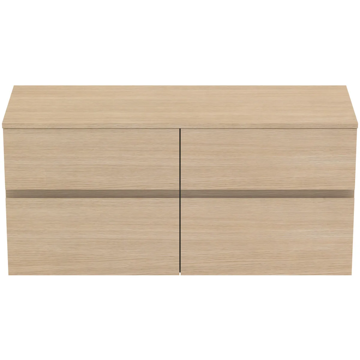 Ideal Standard Waschtischunterschrank „Finesse“ 120,2 × 55,8 × 44 cm Eiche weiß Ideal Standard Waschtischunterschrank „Finesse“ 120,2 × 55,8 × 44 cm Eiche weiß