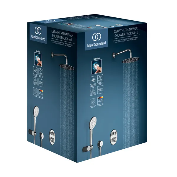 Armaturen-Paket 01 Ceratherm Navigo Chrom