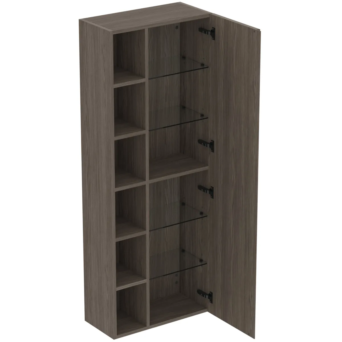 Ideal Standard Hochschrank Finesse 600x300x1600mm Ulme dunkel