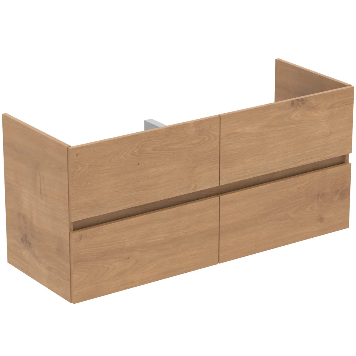 Ideal Standard Waschtischunterschrank „Eurovit+“ 120 × 55 × 44 cm Hamilton Eiche