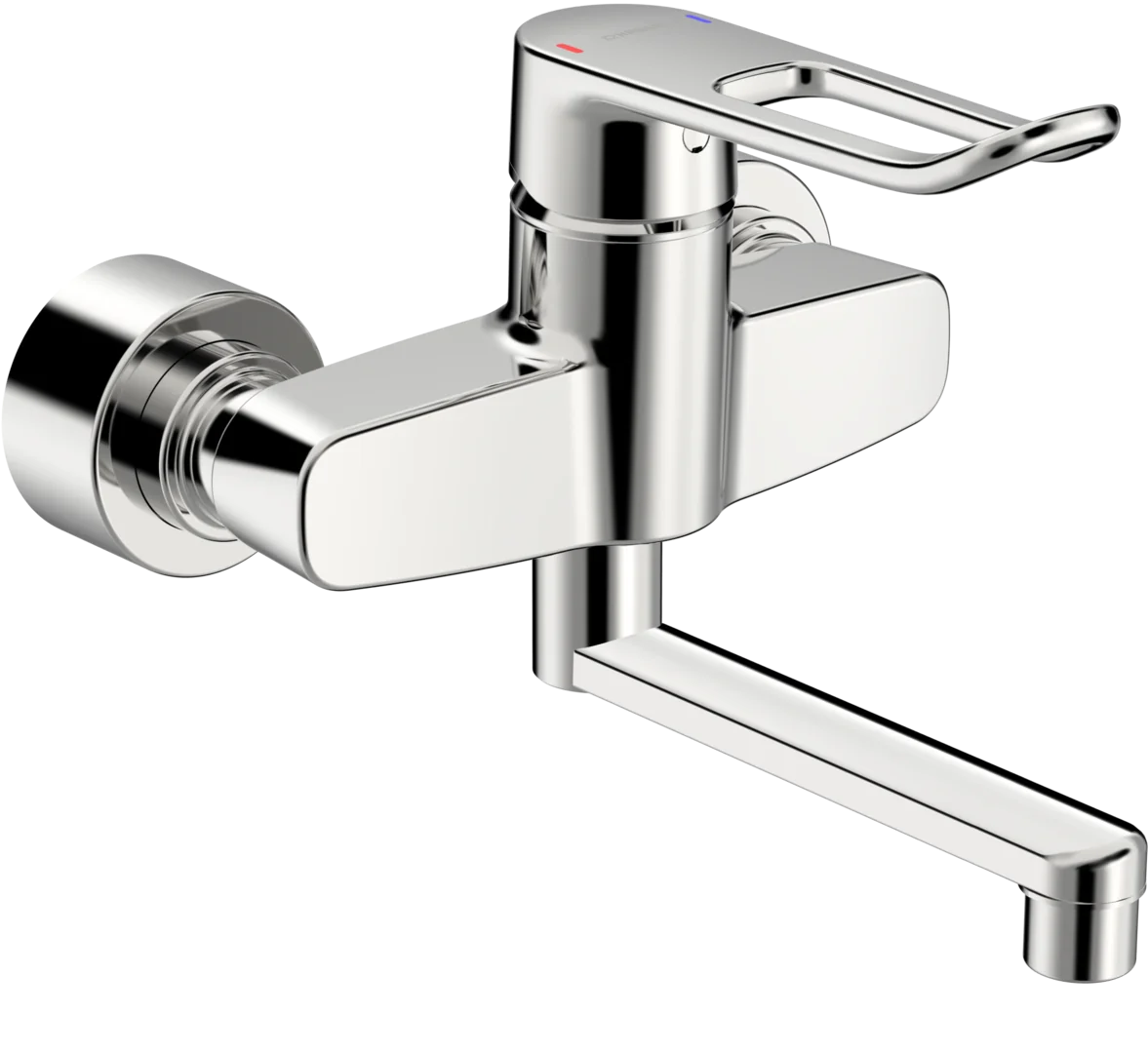 HansaCLINICA EHM Waschtischbatterie HansaCLINICA 0151 Bügelhebel Bedienungshebel lang Ausladung 227 mm DN15 Chrom HansaCLINICA EHM Waschtischbatterie HansaCLINICA 0151 Bügelhebel Bedienungshebel lang Ausladung 227 mm DN15 Chrom