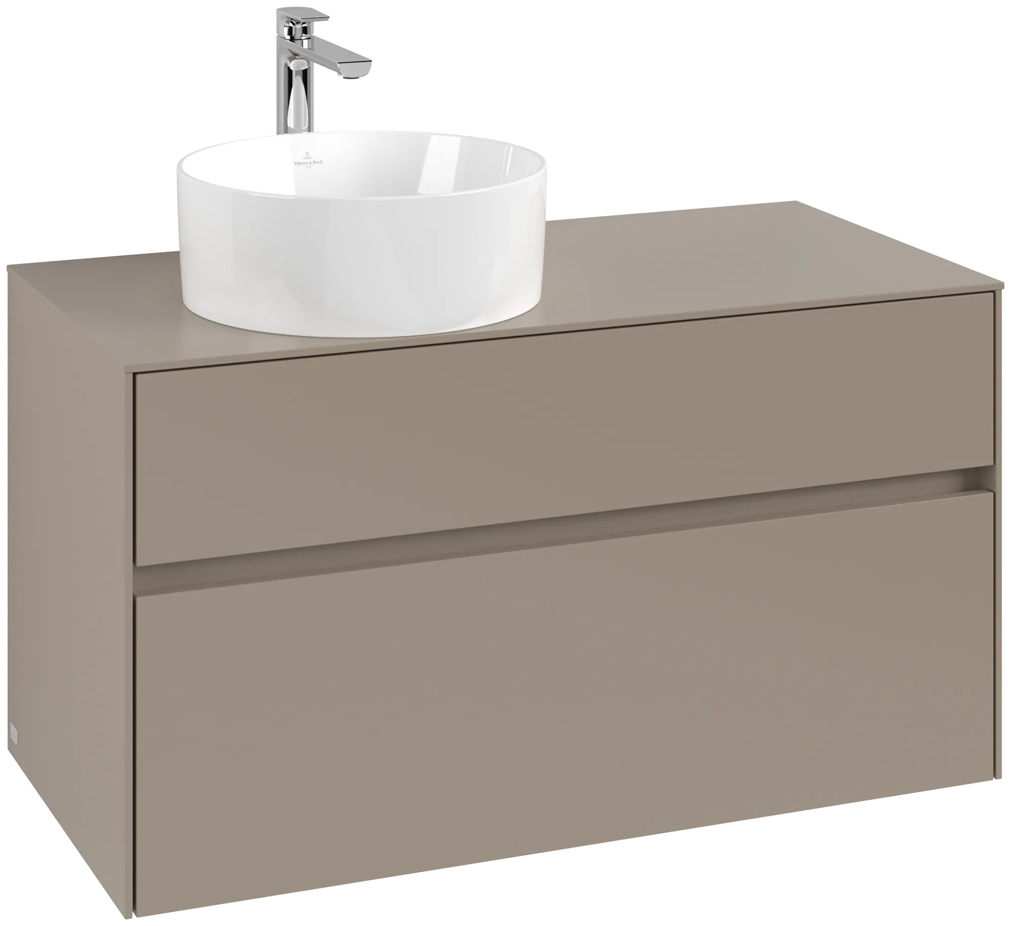 Villeroy & Boch Collaro Waschbeckenunterschrank C03900, 1000 x 548 x 500 mm, links