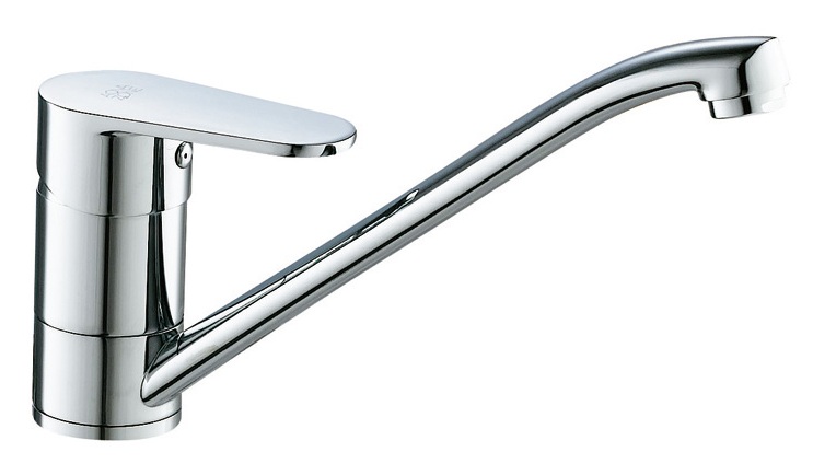 Spültisch-Einhandbatterie AqvaBasic I - schwenkbarer Auslauf - Kartusche mit keramischen Dichtscheiben - Heißwassersperre - Wassermengendurchflussregulierung - flexible Druckschläuche 3/8", DVGW W270 - P-IX 19673/IB - chrom Spültisch-Einhandbatterie AqvaBasic I - schwenkbarer Auslauf - Kartusche mit keramischen Dichtscheiben - Heißwassersperre - Wassermengendurchflussregulierung - flexible Druckschläuche 3/8", DVGW W270 - P-IX 19673/IB - chrom