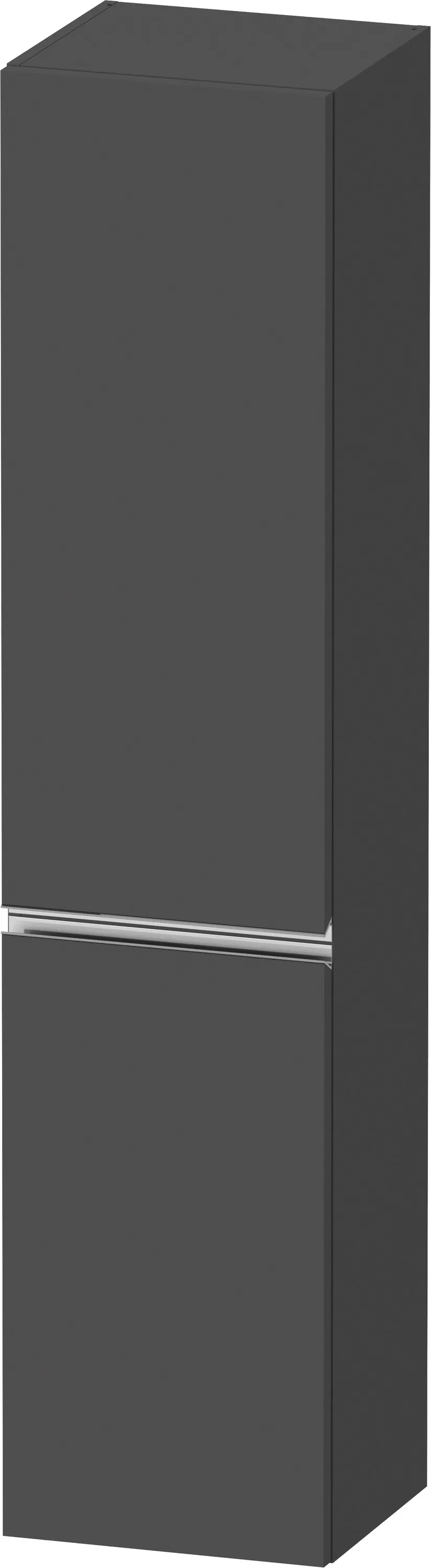 Duravit Hochschrank „Sivida“ 40 × 177 × 37,4 cm Graphit Matt