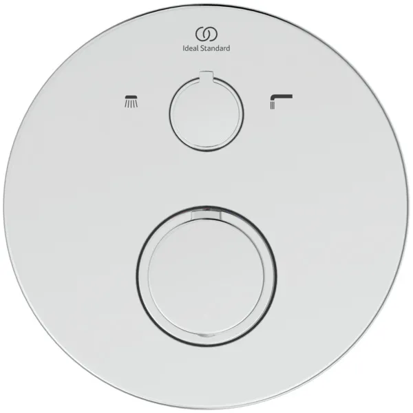 Ideal Standard Ceratherm T100 Badethermostat Unterputz Bausatz 2, Chrom Ideal Standard Ceratherm T100 Badethermostat Unterputz Bausatz 2, Chrom