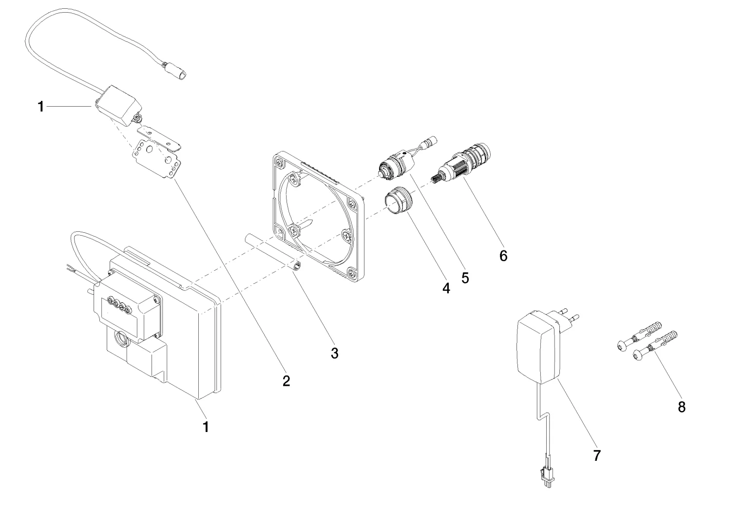 Dornbracht eSET Touchfree Waschtischbatterie mit Temperatureinstellung