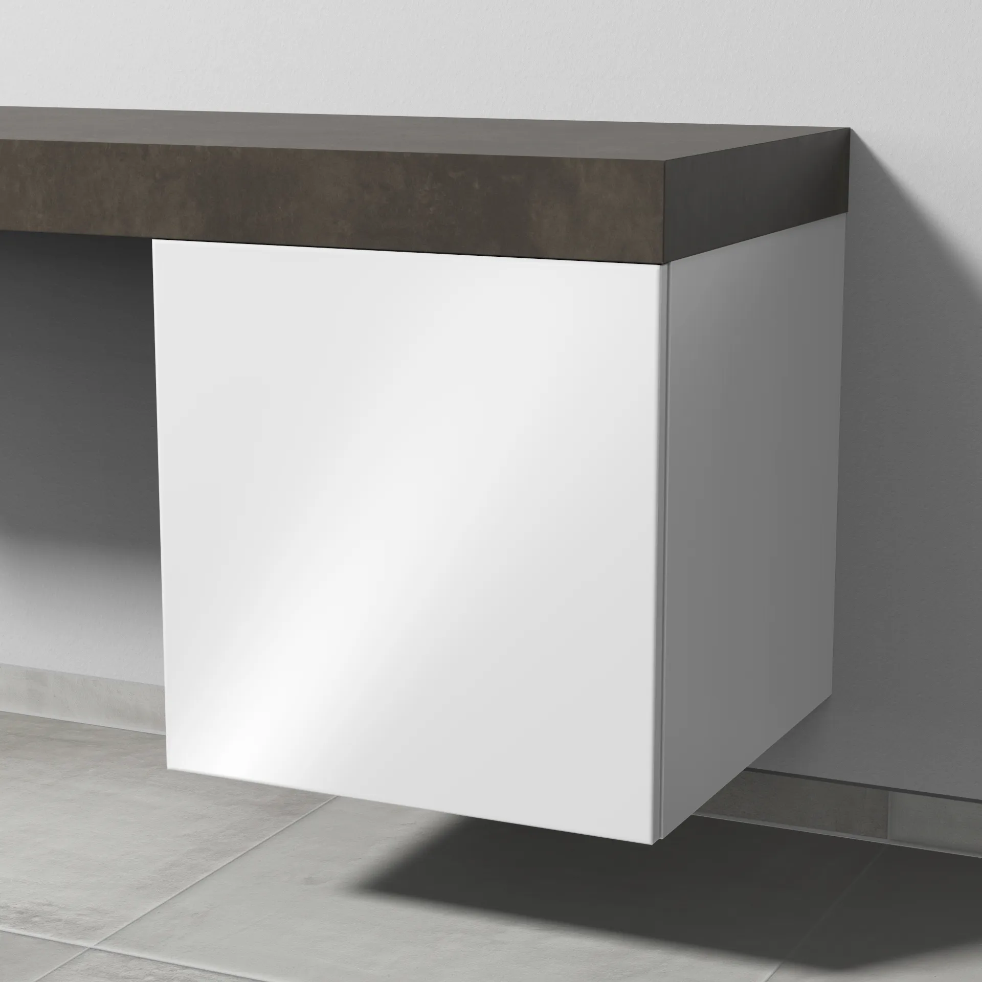 Sanipa Anbauschrank „2morrow“ 500 × 510 × 520 mm in Weiß (glanz)