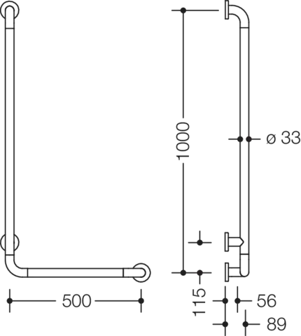 HEWI Haltegriff „Serie 801“ HEWI Haltegriff „Serie 801“