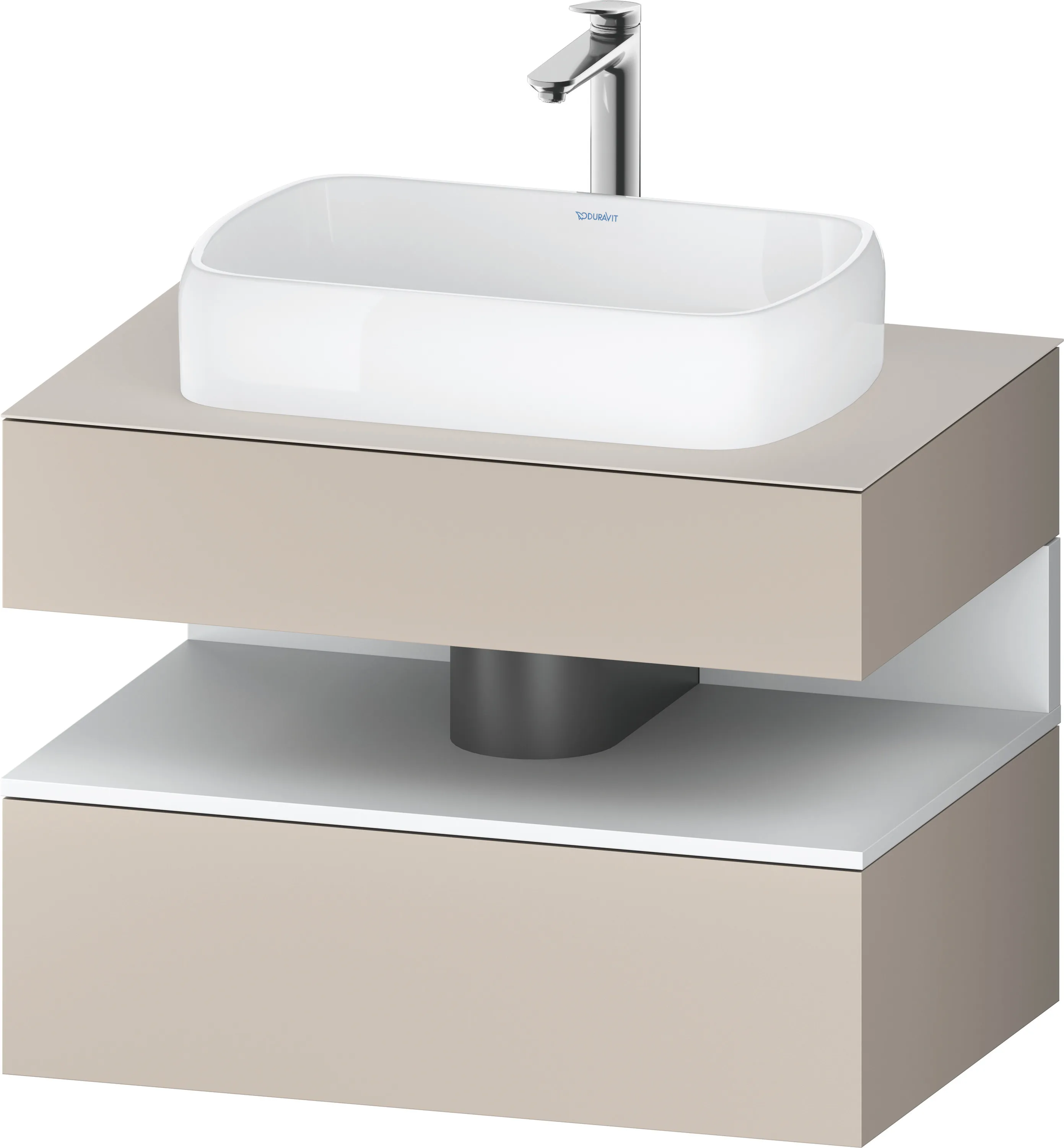 Duravit Waschtischunterschrank wandhängend „Qatego“ 80 × 60 × 55 cm