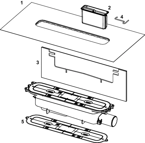 TECEdrainprofile Ablauf Norm, DN 50, Auslauf seitlich TECEdrainprofile Ablauf Norm, DN 50, Auslauf seitlich