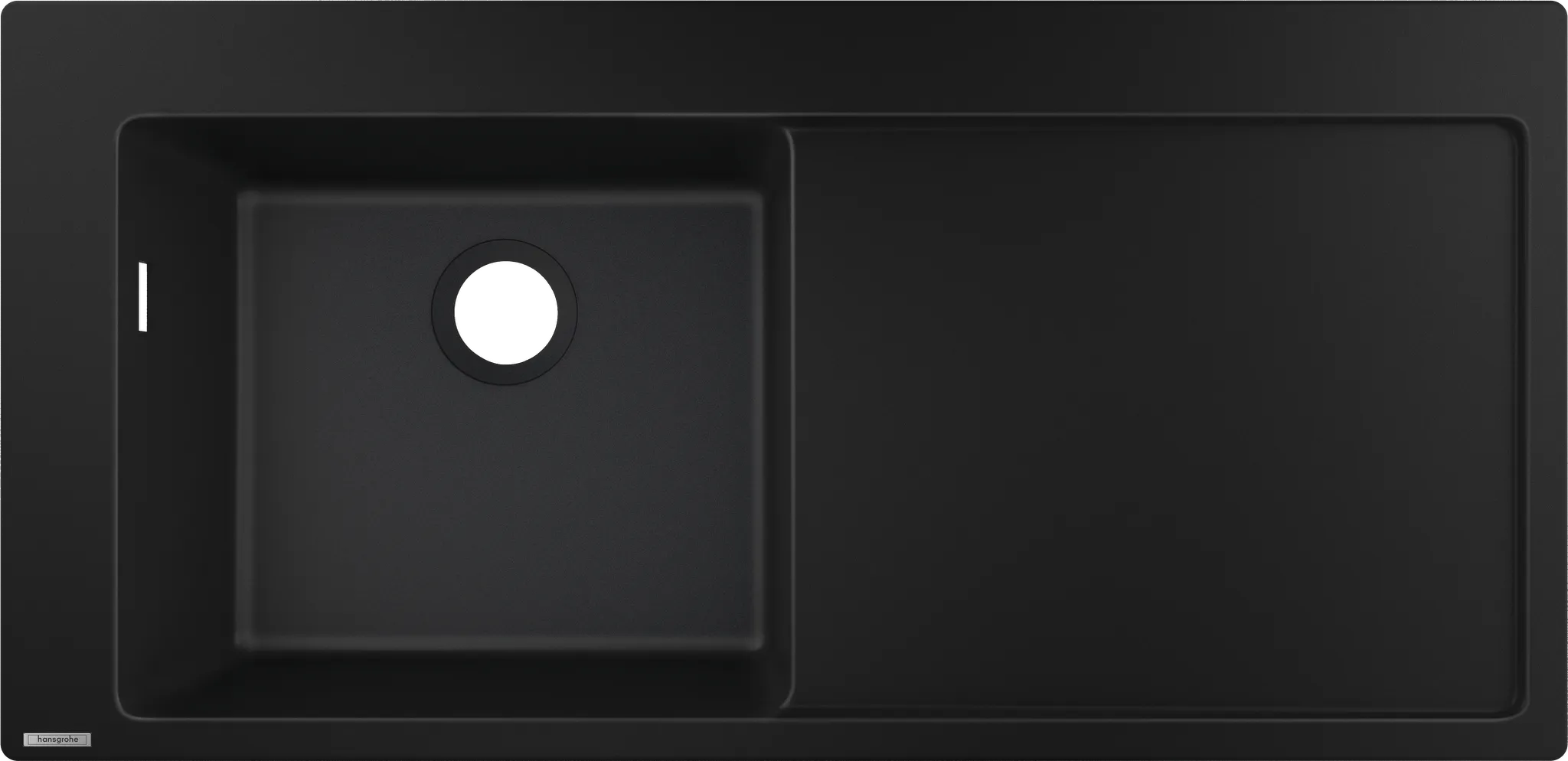 Hansgrohe S51 S5110-F450 Einbauspüle 450 Graphitschwarz Hansgrohe S51 S5110-F450 Einbauspüle 450 Graphitschwarz