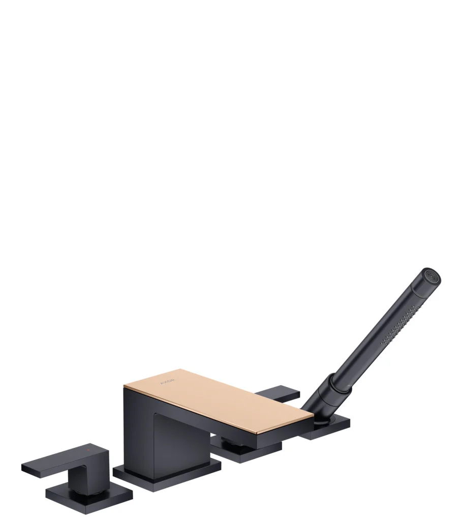 Hansgrohe AXOR MyEdition Platte 200 mm Metall Brushed Red Gold abnehmbar