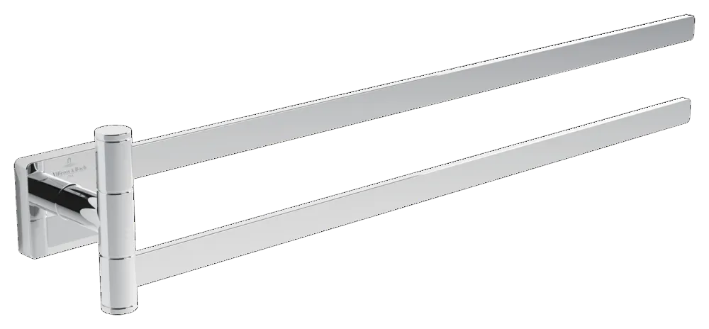 Villeroy & Boch Handtuchhalter „Elements-Striking“, Befestigung verdeckt, 1-armig in Brushed Gold