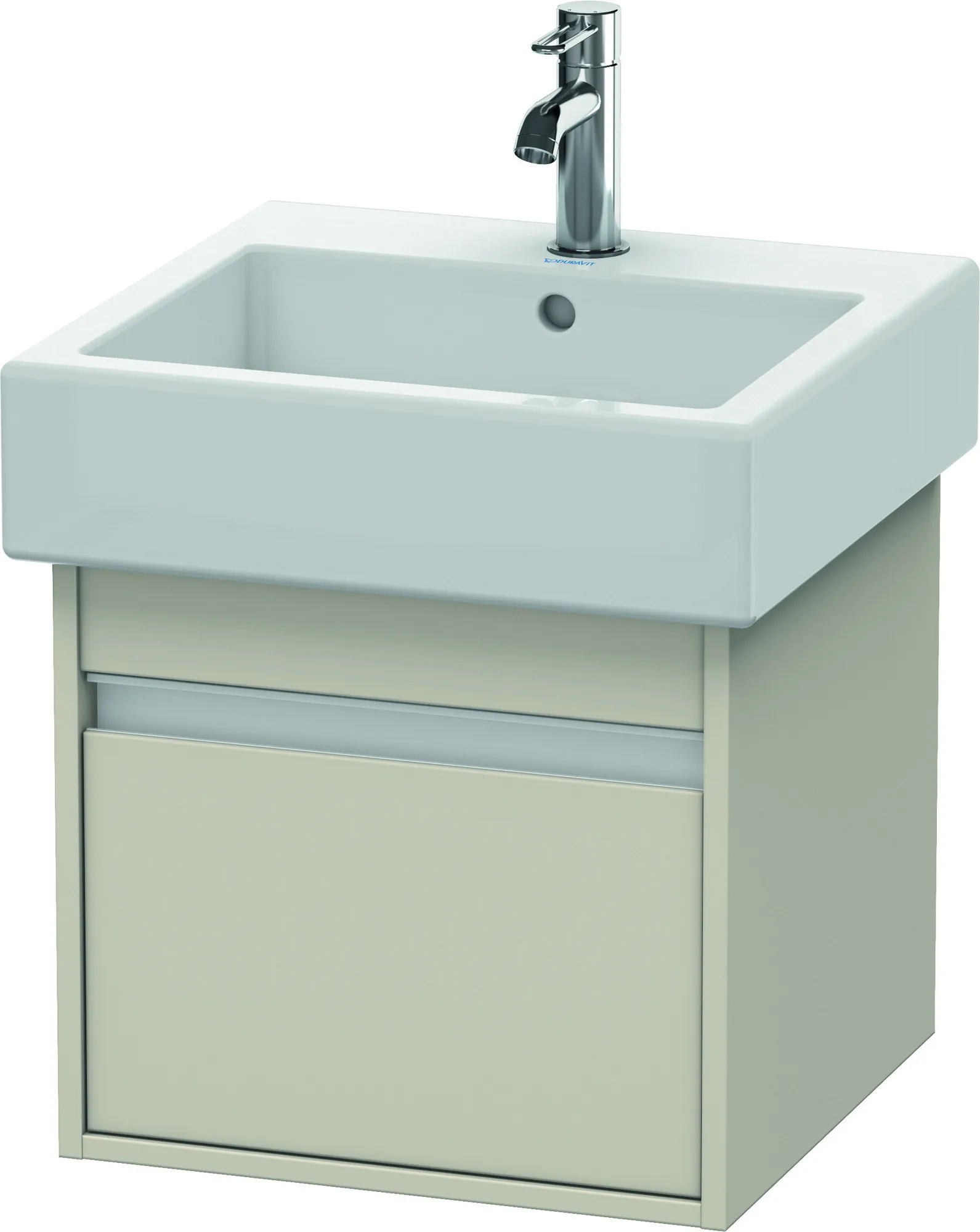 Duravit Waschtischunterschrank wandhängend „Ketho“ 45 × 41 × 44 cm Taupe Matt Duravit Waschtischunterschrank wandhängend „Ketho“ 45 × 41 × 44 cm Taupe Matt