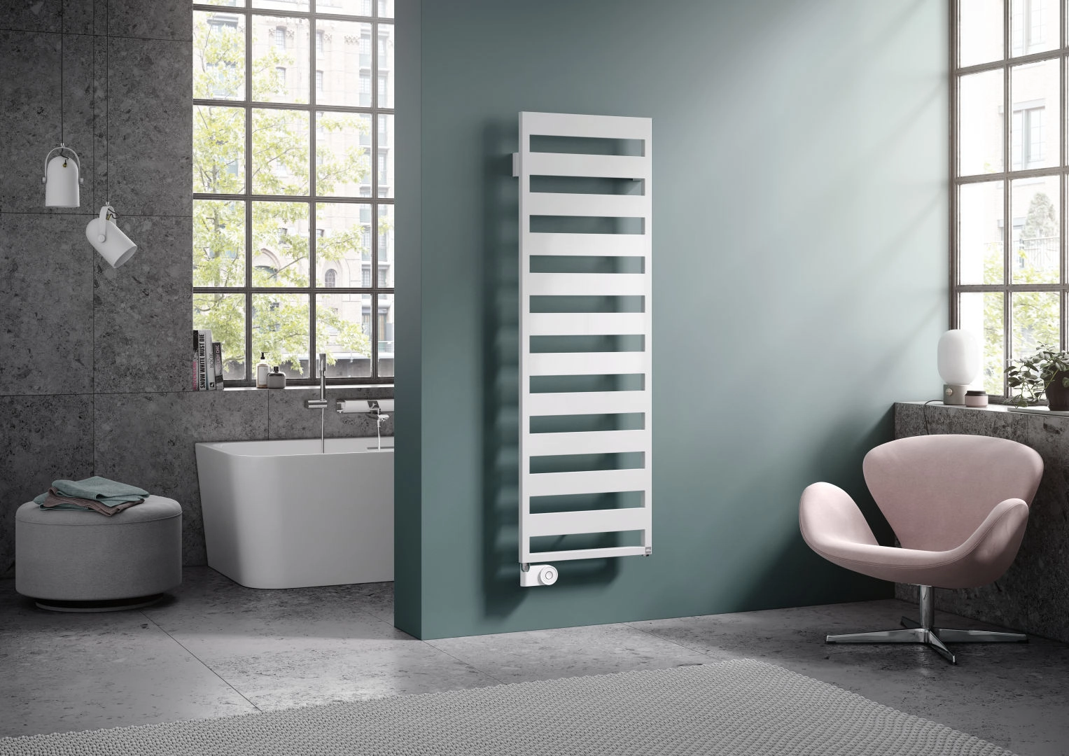 Kermi Design-Elektroheizkörper „Casteo®-E“ 50 × 153,3 cm in Anthracite Grey Kermi Design-Elektroheizkörper „Casteo®-E“ 50 × 153,3 cm in Anthracite Grey