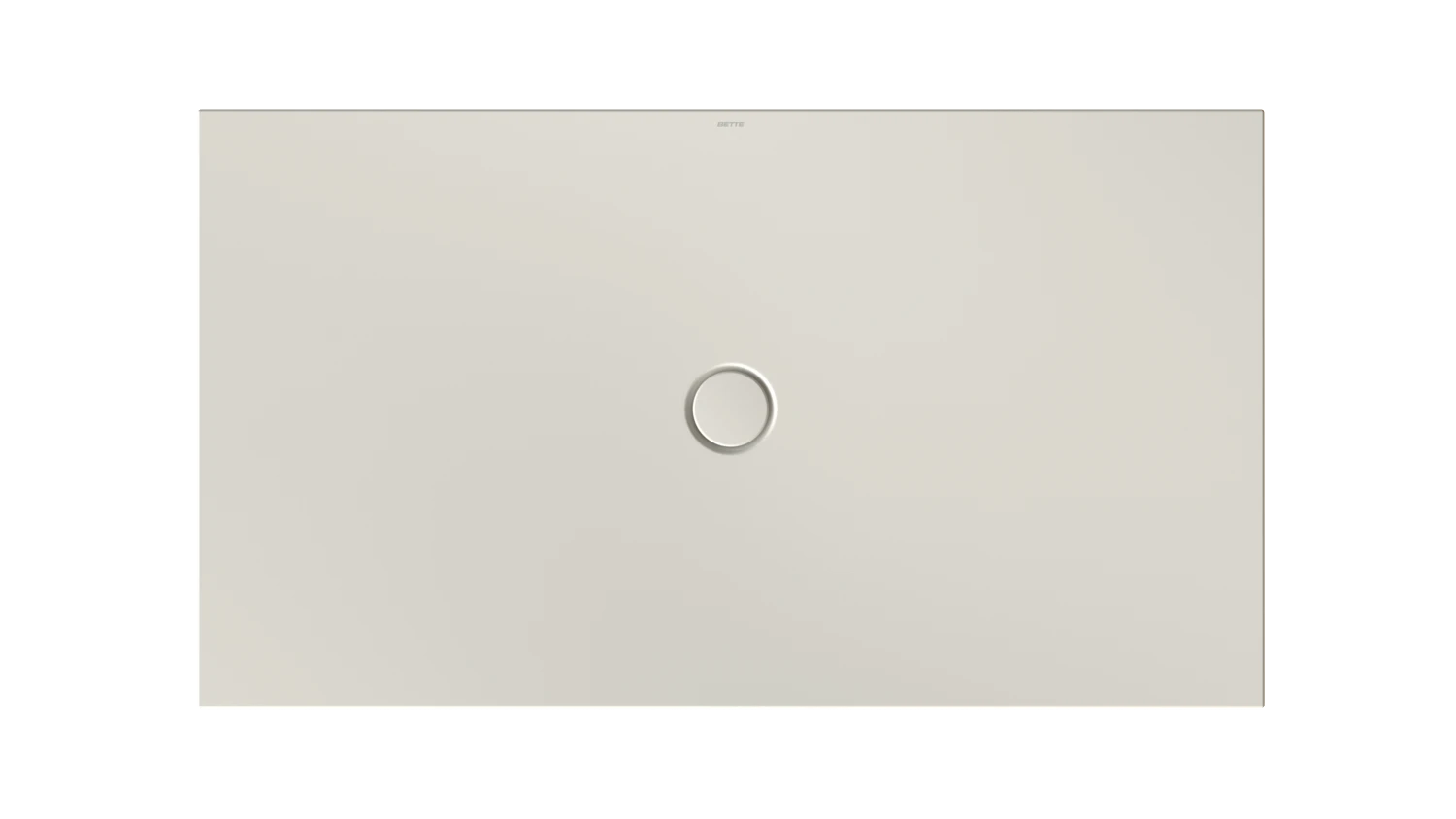 Bette rechteck Duschwanne „BetteFloor“ 1600 × 900 mm ohne Oberflächenbeschichtung, mit BetteGlasur Plus, ohne Wannenträger, in Flax