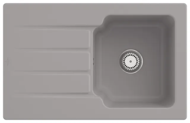 Villeroy & Boch Einbau-Küchenspülbecken „Architectura“ 45 800 × 510 × 220 mm in Fossil