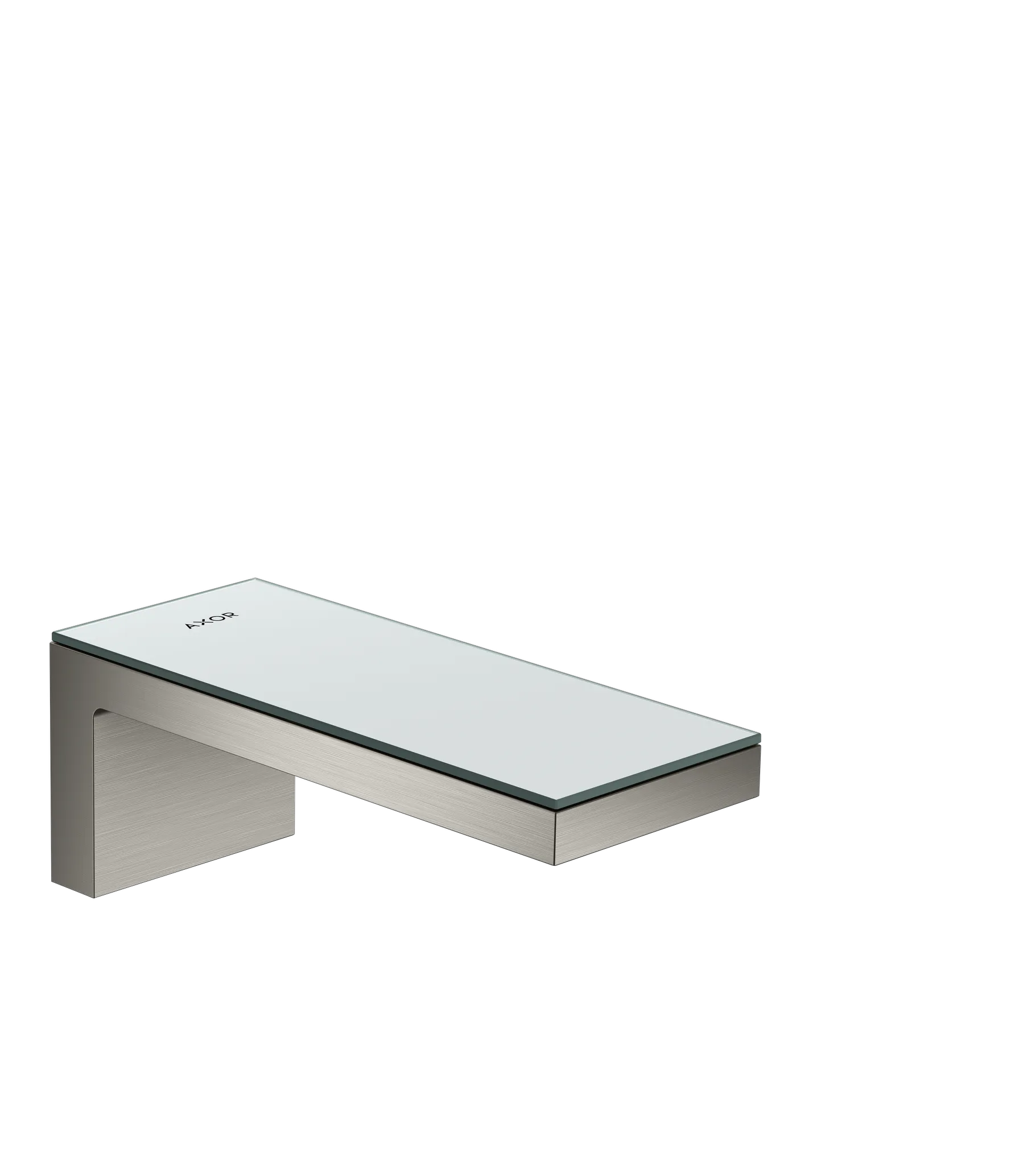 Hansgrohe AXOR MyEdition Mischer mit Platte 200 Glas, Spiegel Hansgrohe AXOR MyEdition Mischer mit Platte 200 Glas, Spiegel