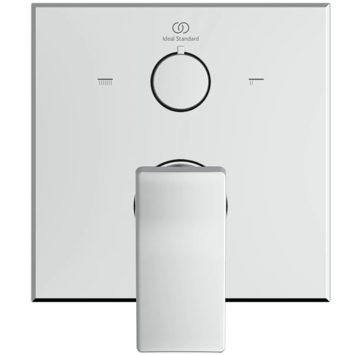 Ideal Standard Badearmatur Unterputz Conca Chrom - Wandmontage für präzise Installation Ideal Standard Badearmatur Unterputz Conca Chrom - Wandmontage für präzise Installation
