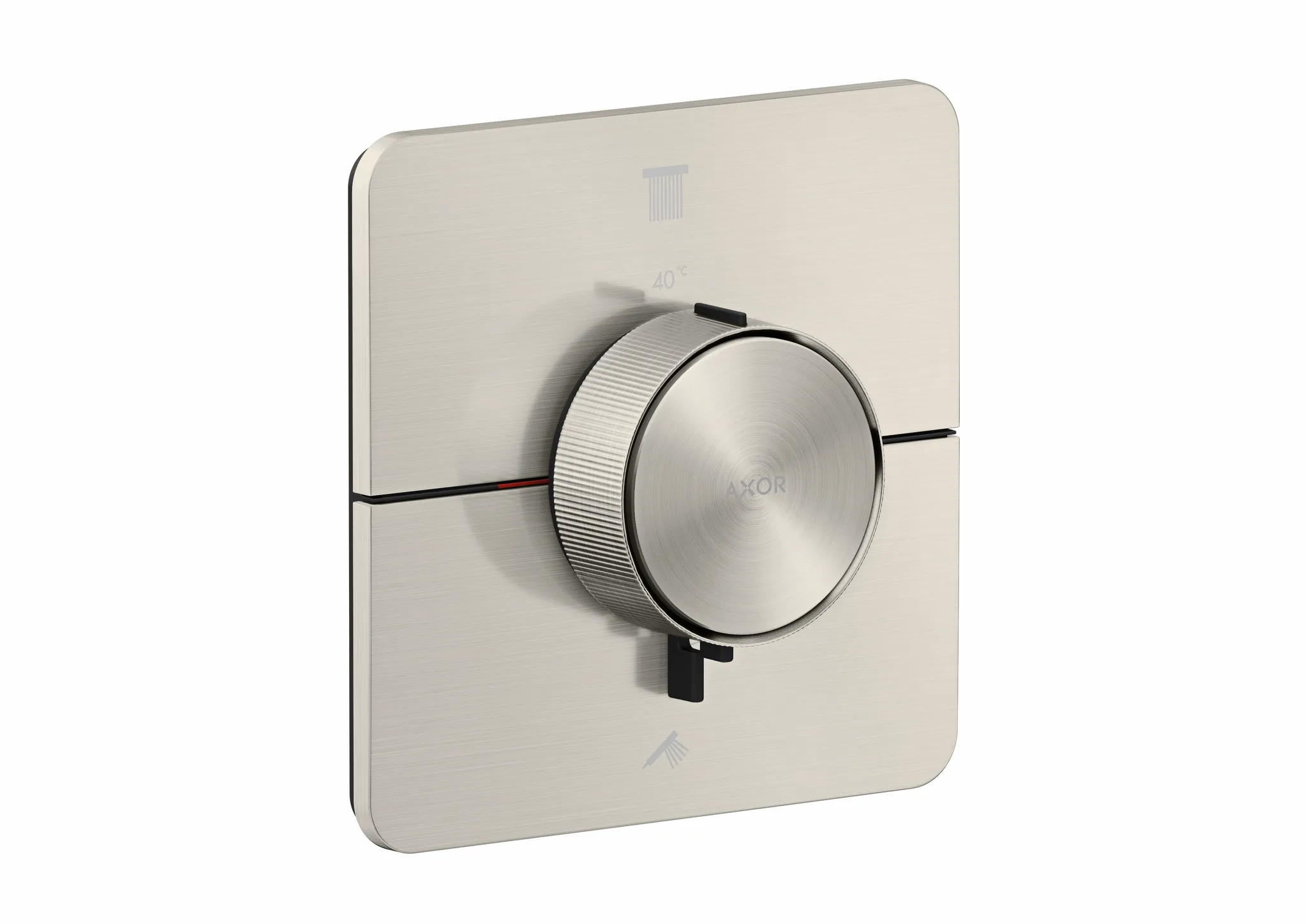 Hansgrohe AXOR ShowerSelect ID Thermostat Unterputz softsquare 2 Verbraucher Edelstahl Optic Hansgrohe AXOR ShowerSelect ID Thermostat Unterputz softsquare 2 Verbraucher Edelstahl Optic