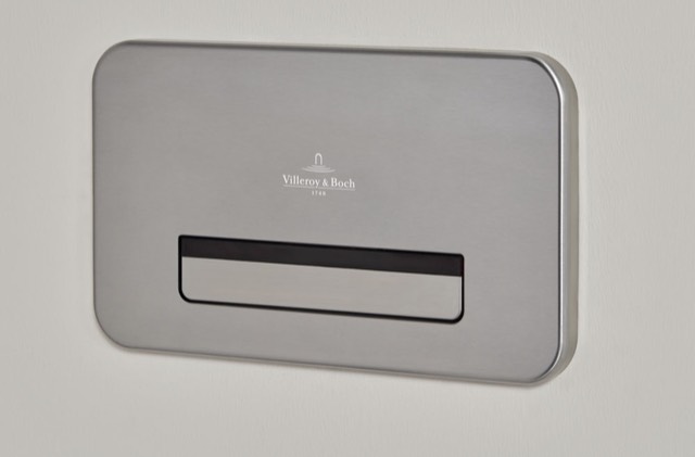 WC-Betätigungsplatte ViConnect Installationssysteme 922311, 269 x 161 x 13 mm, 2-Mengen-Spülung, Edelstahl