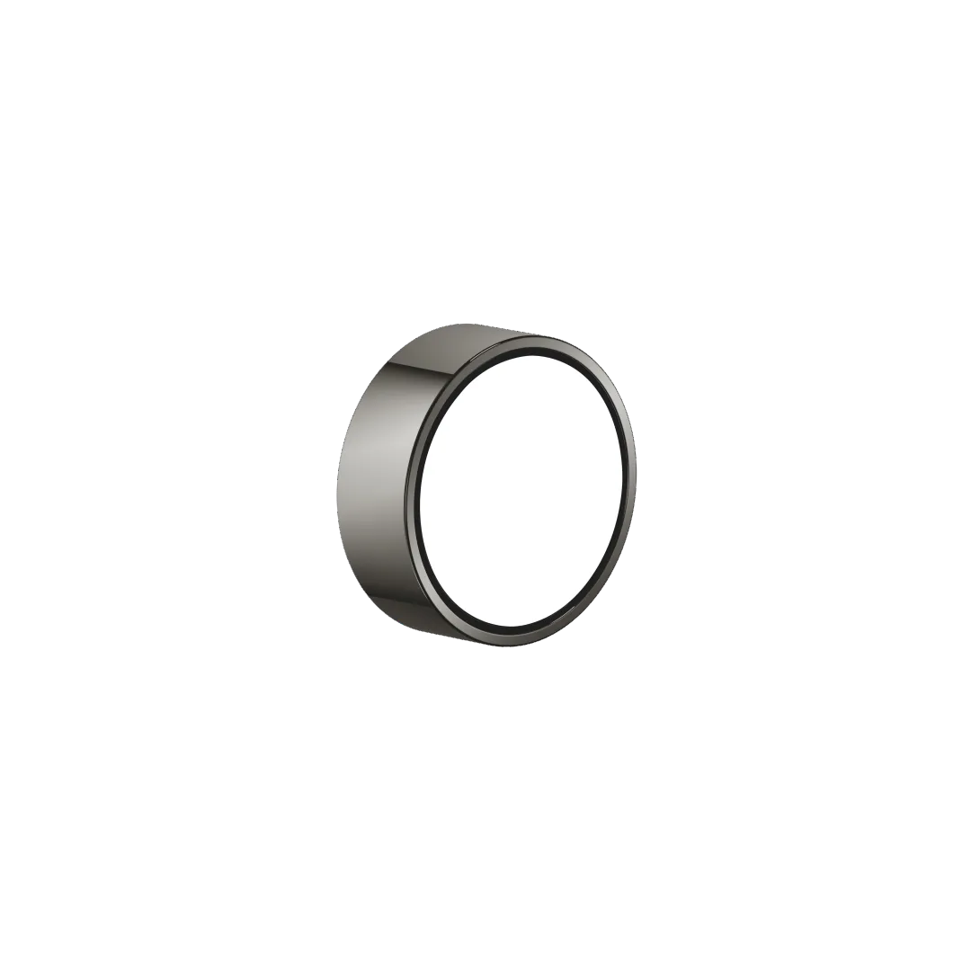 Dornbracht CYO Unterputzventil rechtsschließend, 3/4" - Dark Chrome, Griffdurchmesser 60 mm, Oberteil mit ablängbarer Spindel und Hülse