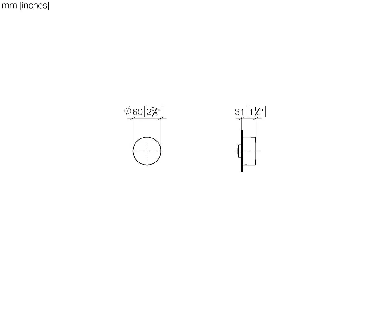 Unterputzventil linksschließend warm SERIENSPEZIFISCH Chrom 36607742 Unterputzventil linksschließend warm SERIENSPEZIFISCH Chrom 36607742