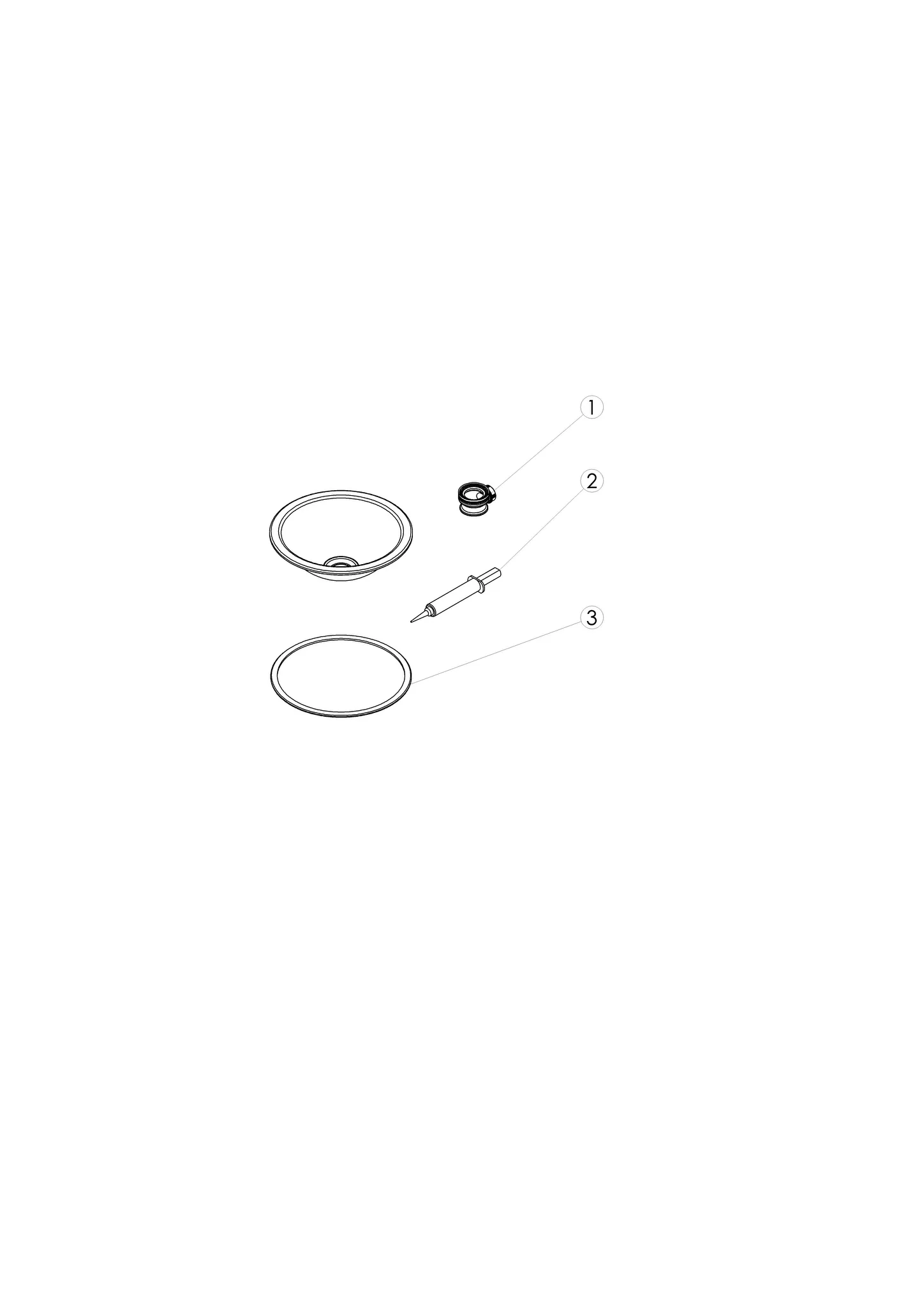 Waschbecken „K-Serie“ 325 × 106 mm mit ProShield Waschbecken „K-Serie“ 325 × 106 mm mit ProShield