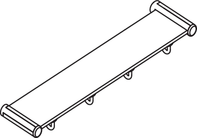 HEWI Ablage in 63 cm