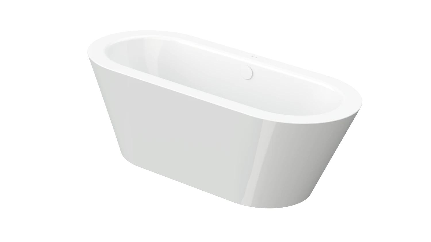 Bette Badewanne „BetteStarlet Oval Silhouette“ freistehend oval 165 × 75 cm in Weiß
