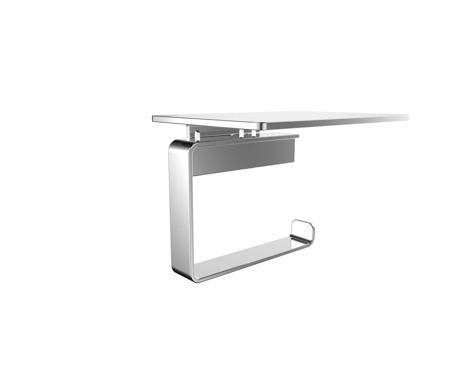 emco Toilettenpapierhalter mit Ablage „loft“ 0 × 0 × 0 cm in chrom emco Toilettenpapierhalter mit Ablage „loft“ 0 × 0 × 0 cm in chrom