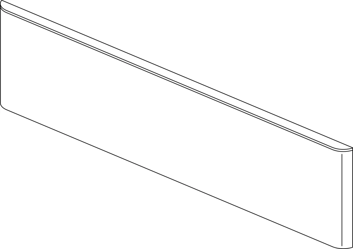 Ideal Standard Adapto Auszugsfront für Waschtischunterschrank, Anthrazit matt lackiert, 970 mm