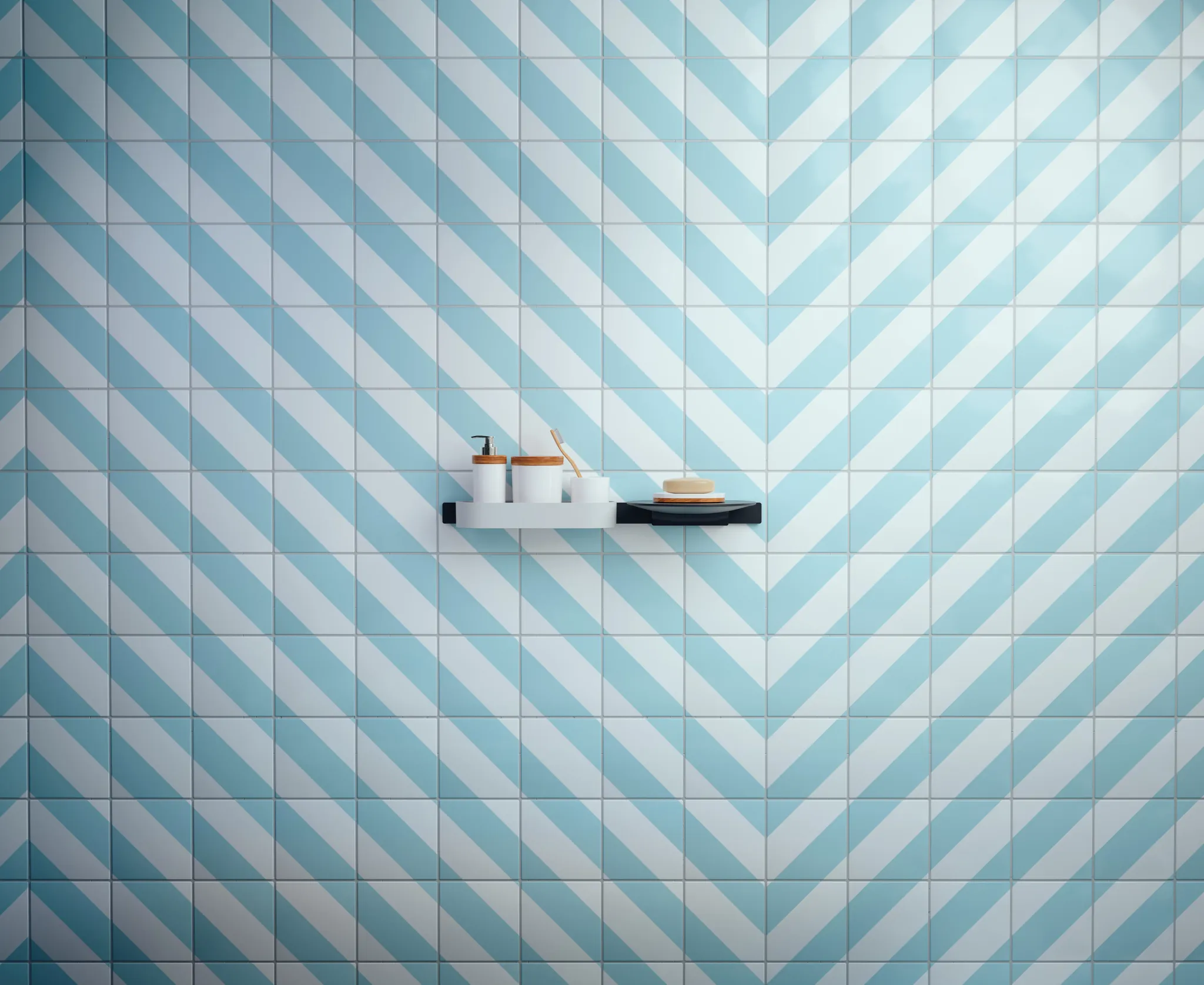 Ablage WallStoris mattschwarz Ablage WallStoris mattschwarz