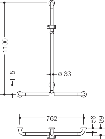 HEWI Haltegriff „Serie 801“